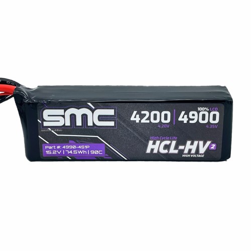 HCL-HV2 Flight 15.2V/4S-4900mAh-90C